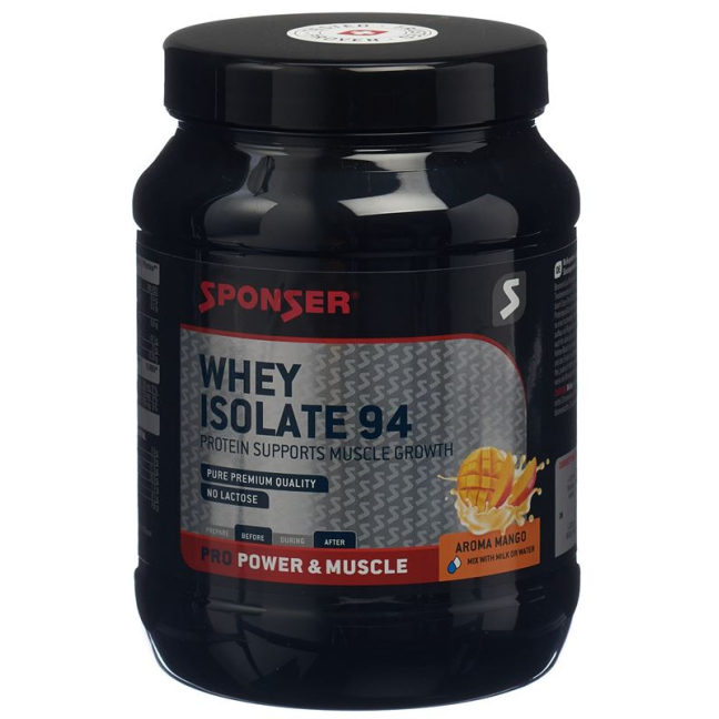 Sponser Whey Isolate 94 Mango Tin 425 g