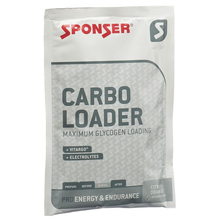 Sponsor Carbo Loader Plv Citrus Orange Ds 1200 g