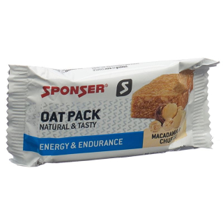 სპონსორი Oat Pack შვრიის snack 60 გ