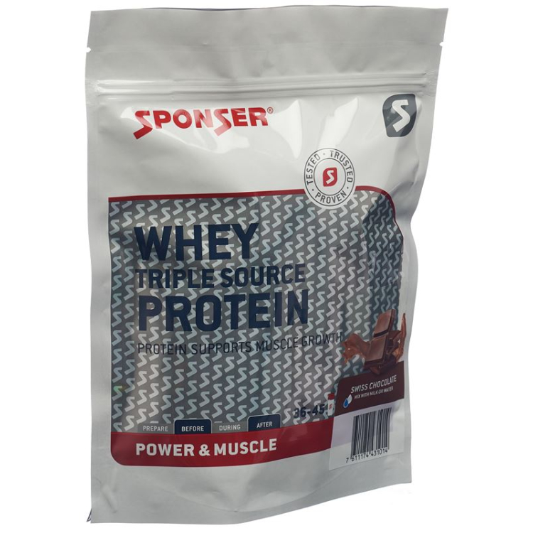 Sponser whey protein source Triple Chocolate Battalion 500 g