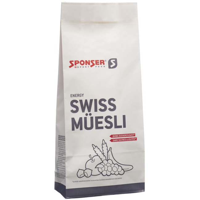 Sponsor muesli without sugar bag 1 kg