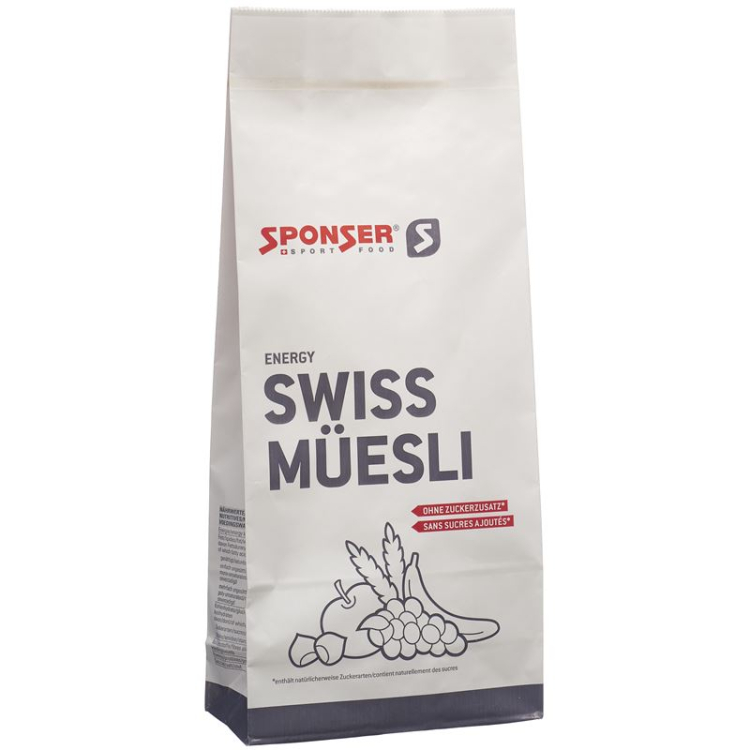 Sponsor muesli şəkərsiz paket 1 kq