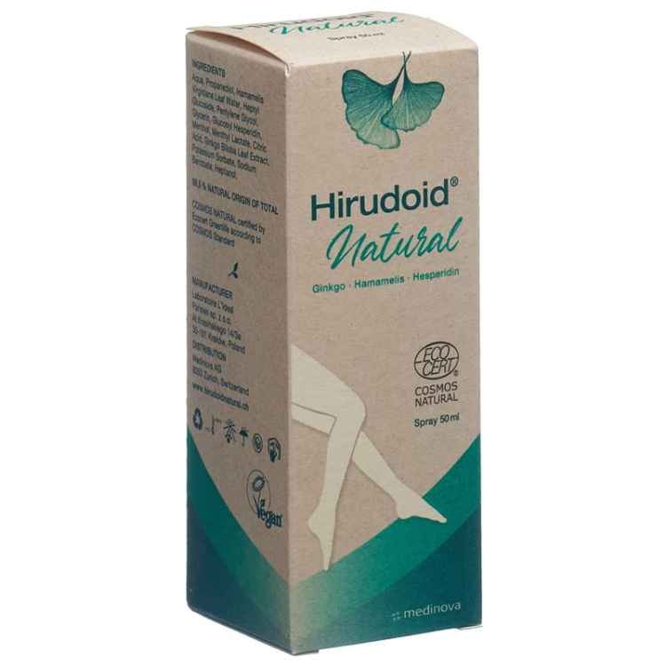 Hirudoid Natural sprayay 50 ml