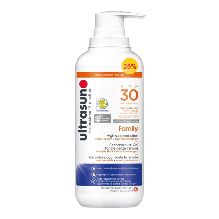 Ultrasun Family SPF30% -25 box 400 ml