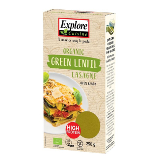 Explore Cuisine lasagna from Green lentils bio 250g