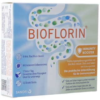 Thuốc tăng cường miễn dịch Bioflorin Plv Stick 12 Stk