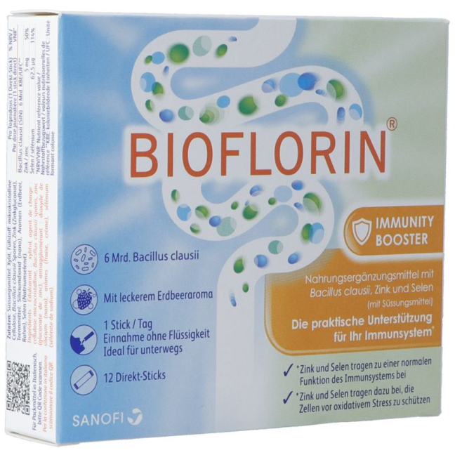 Bioflorin Immunity Booster Plv Stick 12 pcs