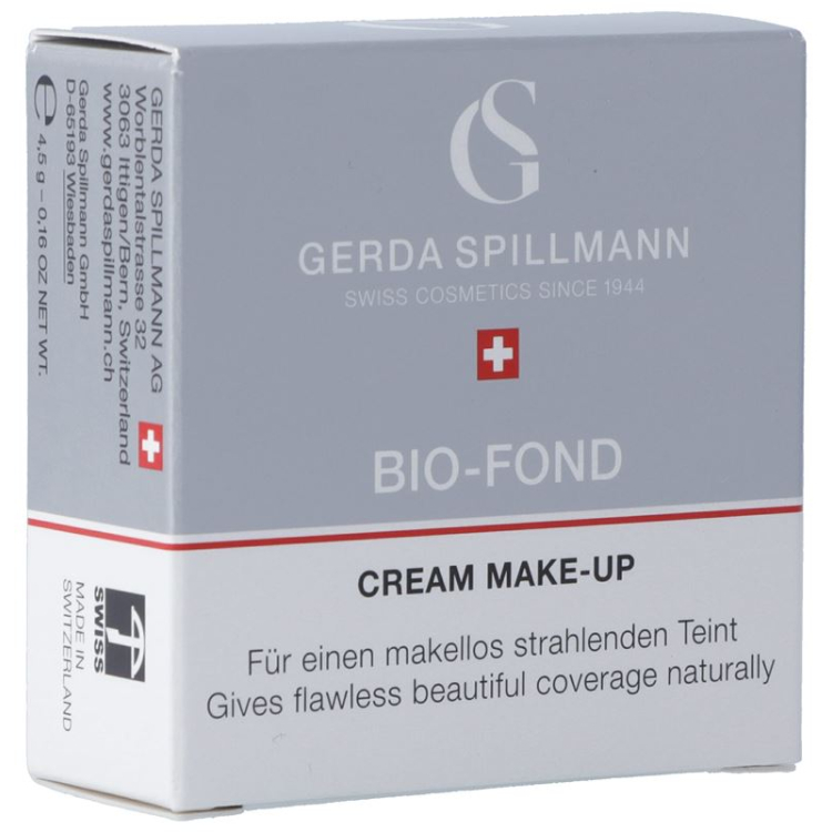 Gerda Spillmann Bio Fond No.06 Cacao 4.5 גרם