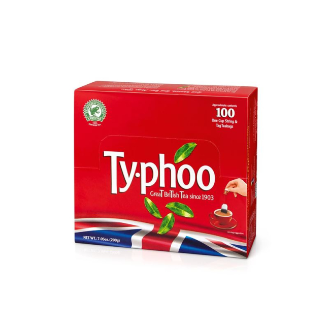 Ty-phoo Великий британский чай 100 шт. 2 г