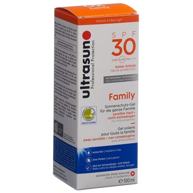 Ultrasun Family SPF 30 Tb 250 ml