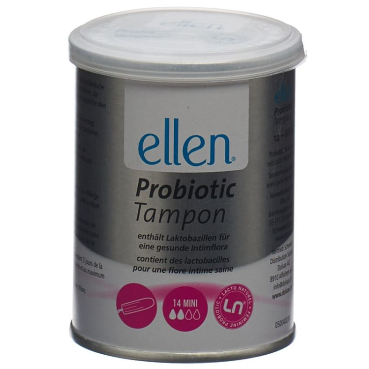 ELLEN mini probiotisk tampong (neu)