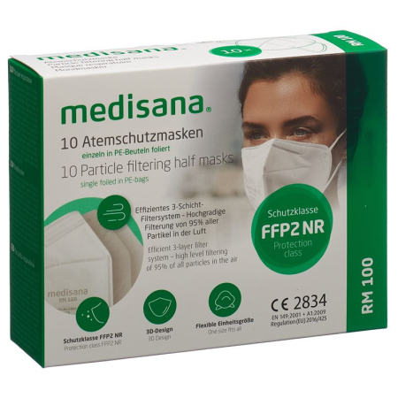 Medisana FFP2 Respirator Mask RM100 - Pack of 10