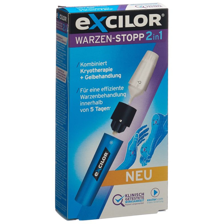 EXCILOR 2в1 Warzen-Stopp