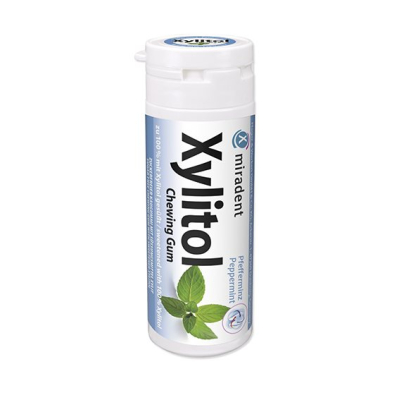 MIRADENT Xylitol Kaugummi Mint