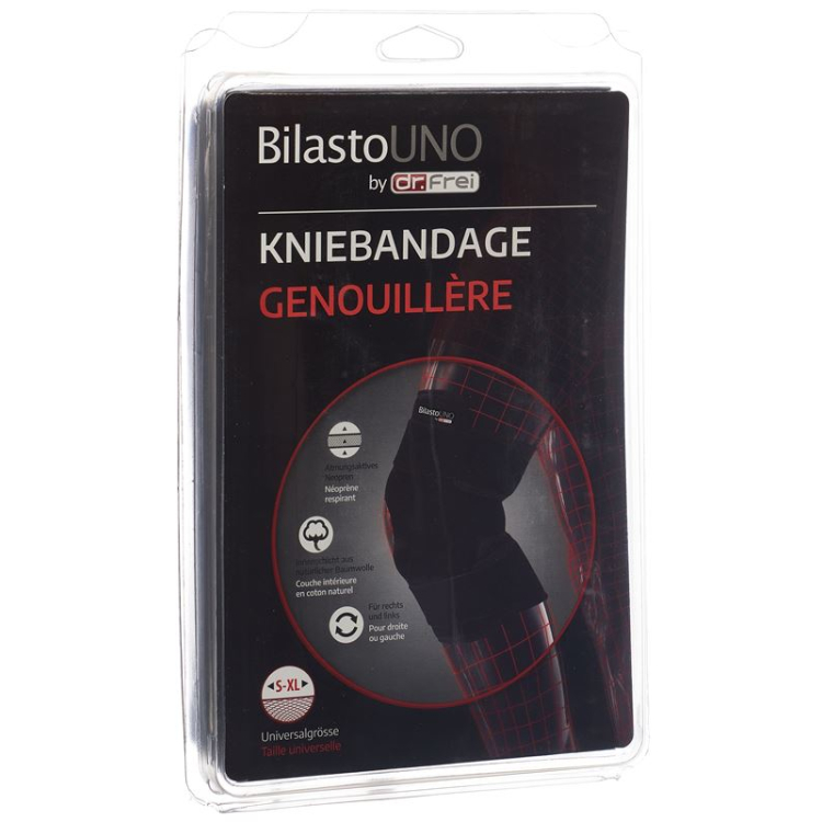 Cırt cırtlı Bilasto Uno Kniebandage S-XL