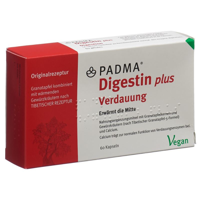 PADMA Digestin plus Caps - Improve Digestion with Calcium and Herbs