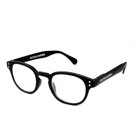 Nicole Diem reading glasses 2.00dpt Romeo BB black