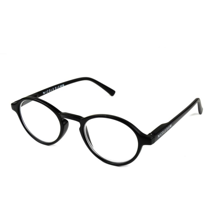 Lunettes de lecture Nicole Diem 3.00dpt en noir