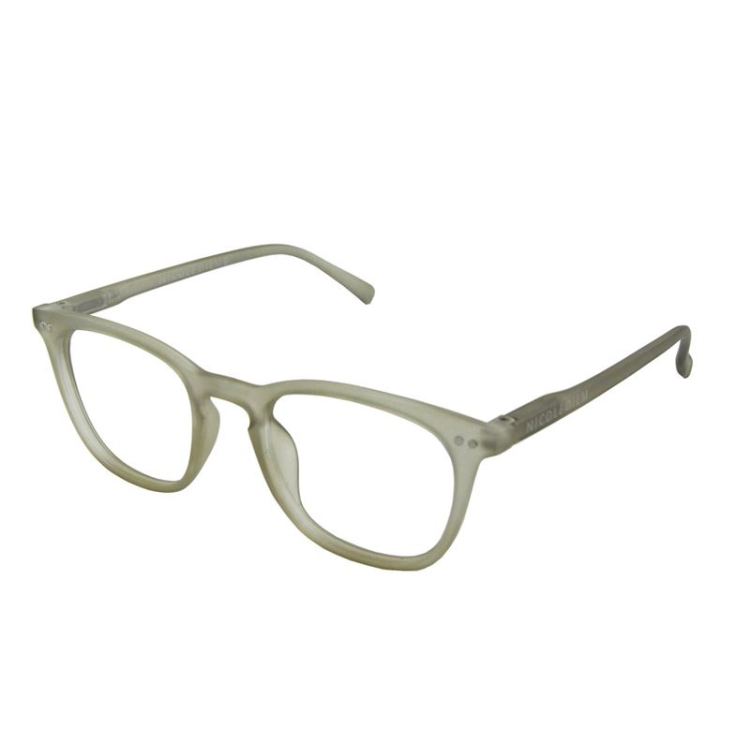 Nicole Diem reading glasses 1.00dpt Julia BB light gray