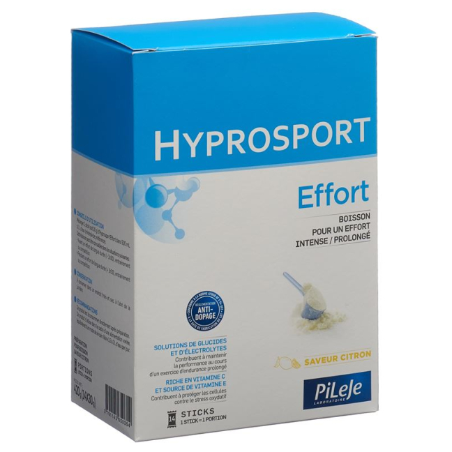Hyprosport Effort Plv Zitrone 14 Stick 30 g