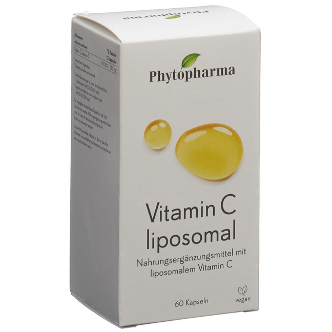 Phytopharma Vitamiin C Kaps liposomaalne Ds 60 Stk