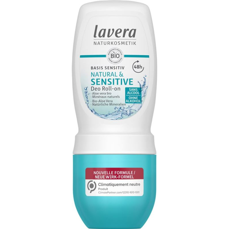 Lavera Deo Roll на основі сенситив Natural and SENSITIVE 50 мл