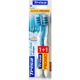 Μαλακή οδοντόβουρτσα Trisa extra duo