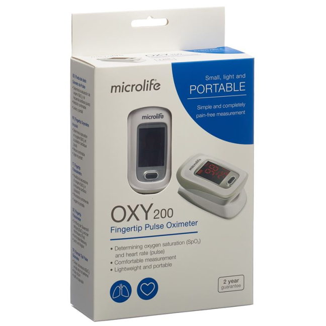Пульсоксиметр Microlife Oxy 200