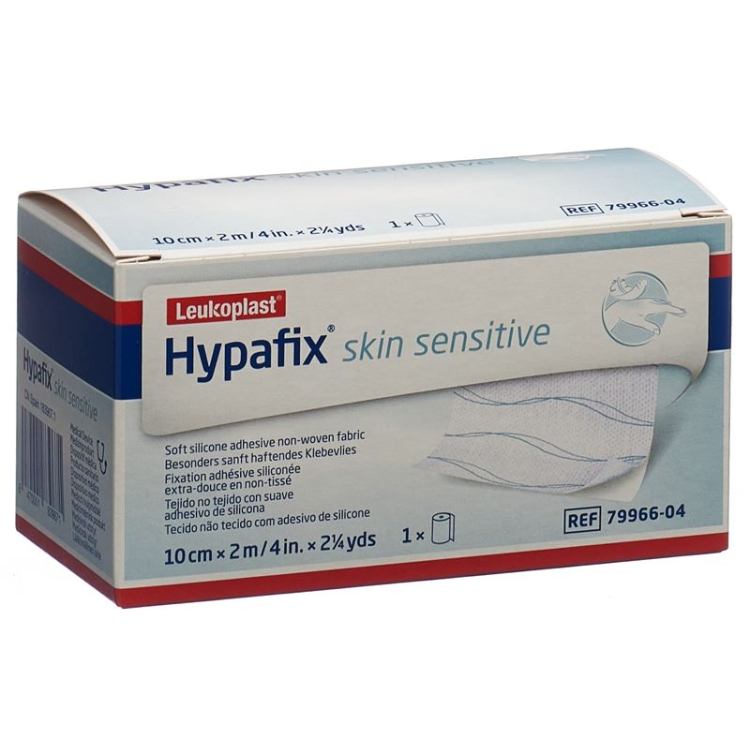 Hypafix Hudkänslig silikon 10cmx2m