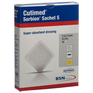 Cutimed Sorbion Sachet S 7.5x7.5cm 50 pcs