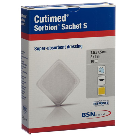 Cutimed Sorbion Sachet S 7.5x7.5cm 50 pcs