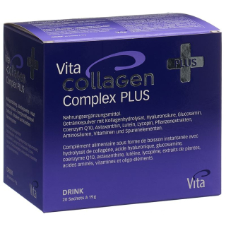 Vita collagen complex plus сусын пакеттері 20 stk