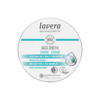 Lavera basis sensitiv creme all-round aloe-vera & mandelöl ds 150 毫升