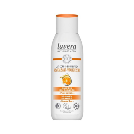 Lavera Bodylotion vitalisierend bio Orange & Bio Mandelöl Fl 200 מ"ל
