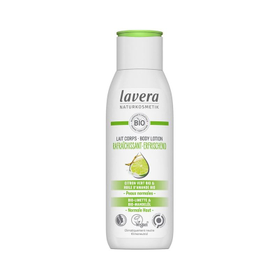 Lavera bodylotion erfrischend bio limette and bio mandelöl fl 200 מ"ל