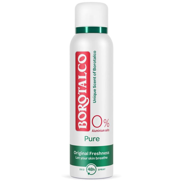 Borotalco Deo Pure Original Unique Scent of Borotalco Spray 2 x 150 ml