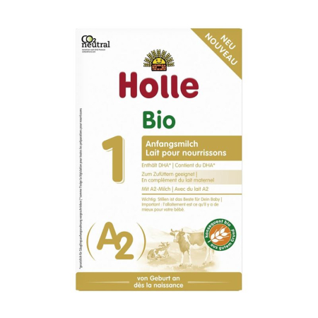 Holle A2 Bio-Anfangsmilch 1 kartón 400 g