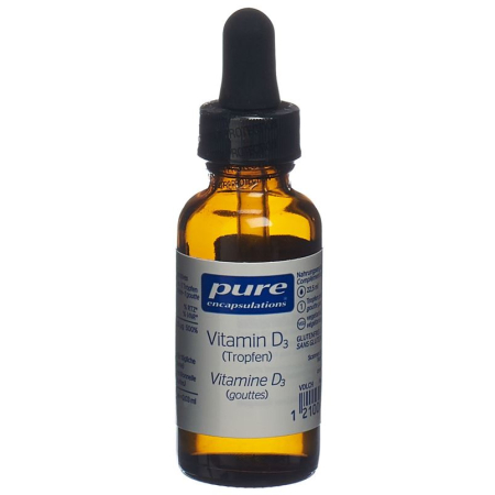 Buy PURE Vitamin D3 Liquid CH - Natural Liquid Vitamin D3 Supplement