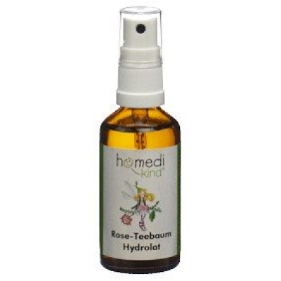 homedi-kind rose tea tree hydrolat bottle 55 ml