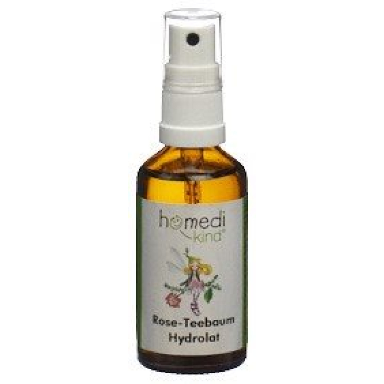 homedi-kind rose tea tree hydrolat bottle 55 ml