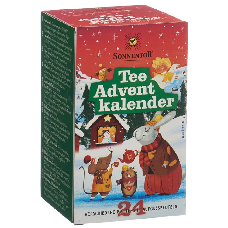 Sonnentor Adventkalender Tee BIO Btl 24 Stk