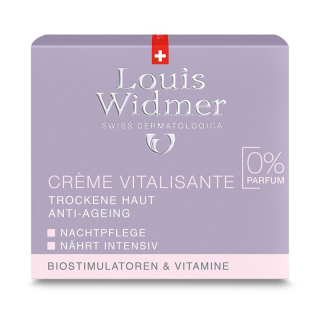 Louis Widmer Soin day cream crème Vitalis Non Parfumé 50 ml