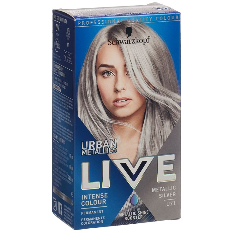 LIVE Urban Metallics U71 metallic silver