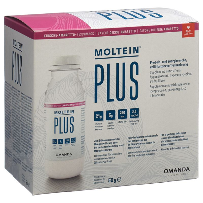 Moltein PLUS 2.5 Kirsche Amaretto Ds 400 g