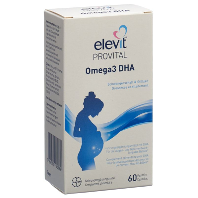 ELEVIT PROVITAL Omega3 DHA caps