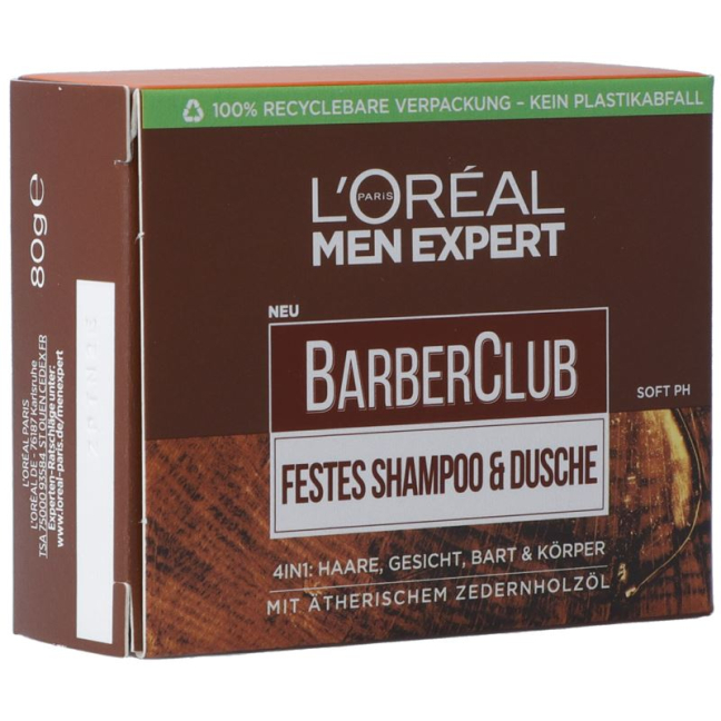 Xà phòng Men Expert Barberclub Solid Fl 80 g