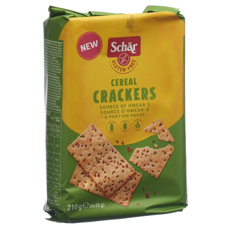 Schär Crackers Ngũ cốc glutenfrei 210 g
