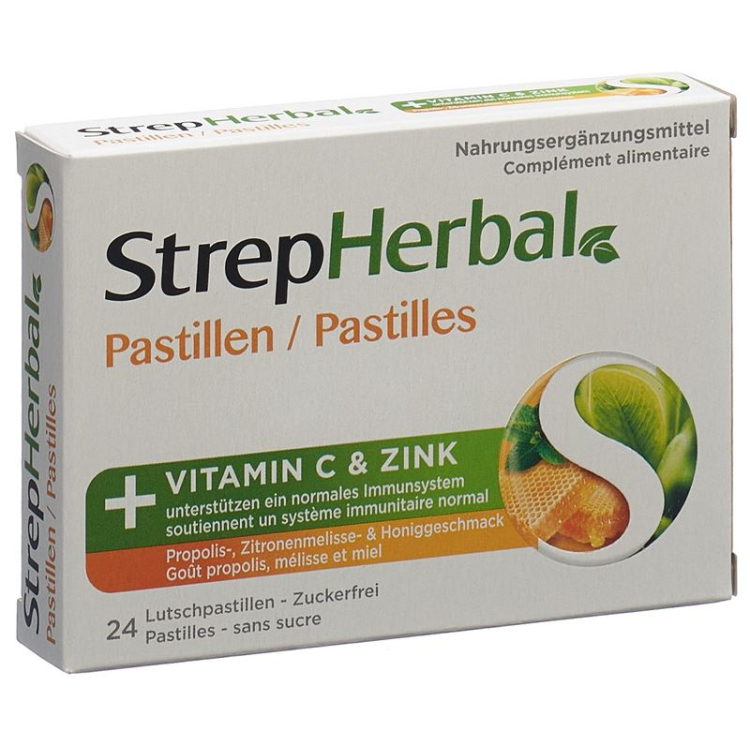 STREFERBAL Pastillen Propolis və Honiggeschm