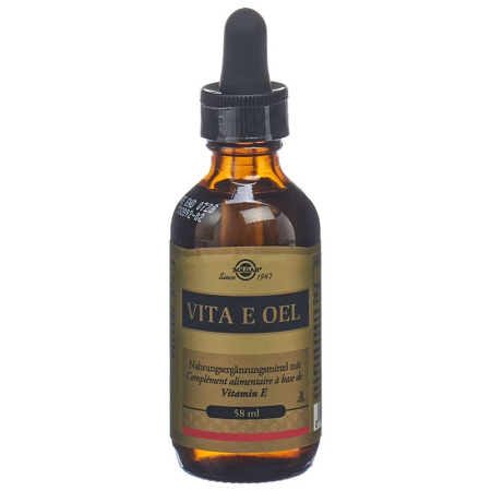 Solgar Vita E Oel Tropfen - Liquid Vitamin E Oil for Cardiovascular Health