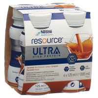 Resurs Ultra High Protein XS Caramel 4 Fl 125 ml